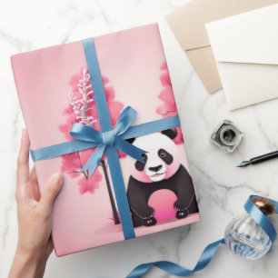 Papel De Presente Panda Wildlife & Nature
