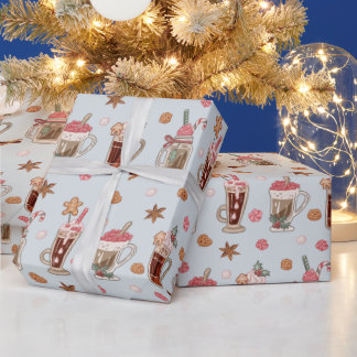 Papel De Presente Pão de Gingerpão bonito Natal