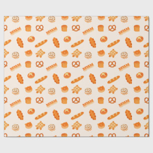 Papel De Presente Pão de Padaria Japonesa Fofo Kawaii Fofo