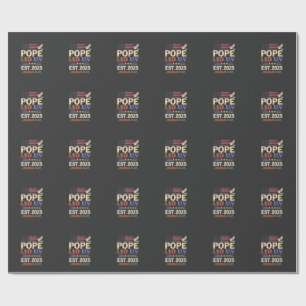 Papel De Presente Papa Leão XIV. 2025 4th of Julian USA Flag