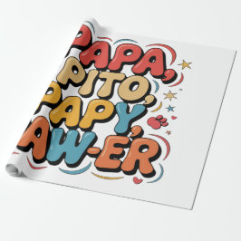 Papel De Presente Papa Pito Pappy Pawer