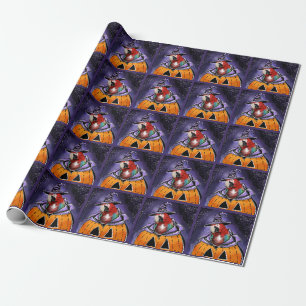 Papel De Presente Papagaio