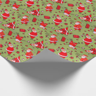 Papel De Presente Papai Noel