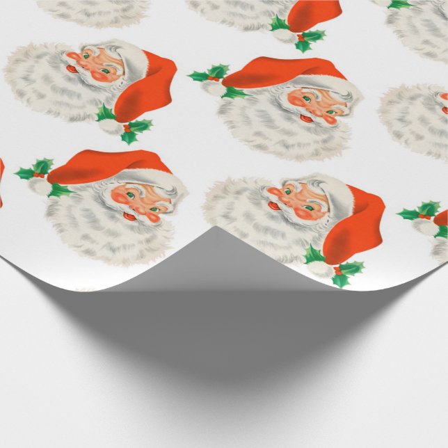 Papel De Presente Papai Noel (Ponta)