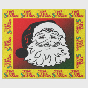 Papel De Presente Papai Noel -
