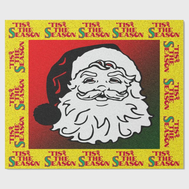 Papel De Presente Papai Noel - (Aberto)