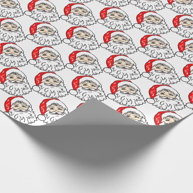 Papel De Presente Papai Noel (Ponta)