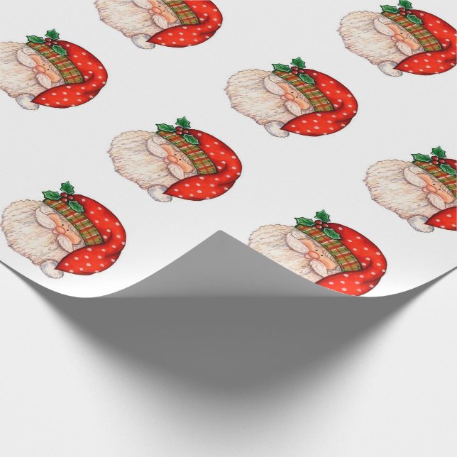 Papel De Presente Papai Noel (Ponta)