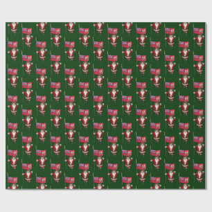 Papel De Presente Papai Noel, Alferes Das Bermudas