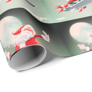 Papel De Presente Papai noel do conselho do pairo