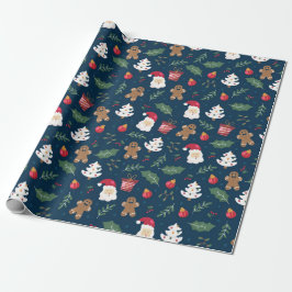 Papel De Presente Papai Noel e enfeites perfeitos
