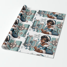 Papel De Presente Papais noeis