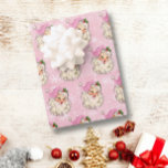 Papel De Presente Papais noeis de Aquarela Rosa Vintage<br><div class="desc">Este design pode ser personalizado na área fornecida pela alteração da foto e/ou do texto. Ou pode ser personalizado clicando em Personalizar este Modelo e, em seguida, escolhendo o clique para personalizar mais a opção e excluir ou alterar a cor do plano de fundo, adicionar texto, alterar a cor ou...</div>
