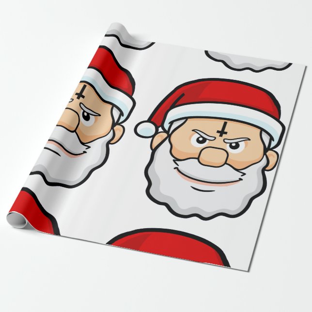 Papel De Presente papais noeis de granizo de natal (Desenrolado)