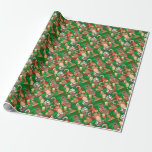 Papel De Presente Papais noeis de natal<br><div class="desc">"Papais noeis de natal gopher ""Santa Claus christmas gopher ", gopher"gopher de Papai Noel",  "gopher de Papais noeis" "gopher de natal",  "gopher de Natal",  "papais noeis de animais" "Papai Noel fofo" "gopher de kawaii" "kawaii christmas"</div>