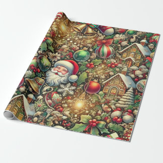 Papel De Presente papais noeis de natal