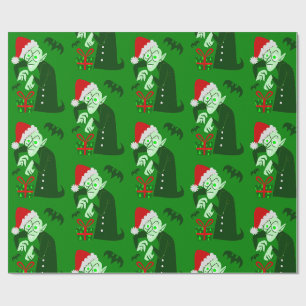 Papel De Presente papais noeis de vampiro de natal nojento