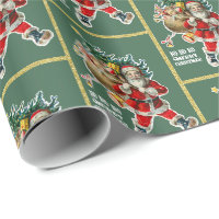Papais noeis de vindima com pancada de brinquedos