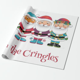 Papel De Presente Papais noeis doces