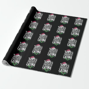 Papel De Presente Papais noeis Favoritos Latina Natal Ugly Xmas