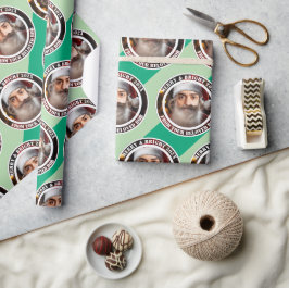 Papel De Presente Papais noeis instantâneos! Apenas adicione seu ros