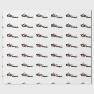 Papel De Presente Papais noeis Lingados Por Hippopotamus