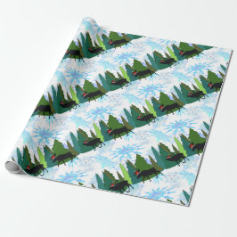 Papel De Presente Papais noeis Moose e Elk Play