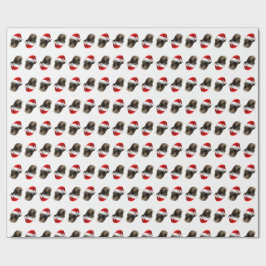 Papel De Presente Papais noeis Schnauzer