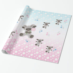 Papel De Presente Papéis novos para pelúcia