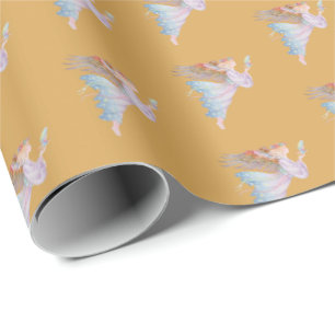 Papel De Presente Papel-Anjo de Molho de Natal
