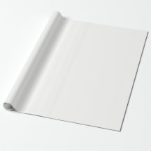 Papel branco comum de enrolamento de cor sólida em
