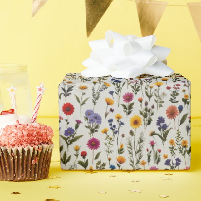 Papel De Presente Papel Colorido de Arrastamento de Aniversário (Festa de aniversário)