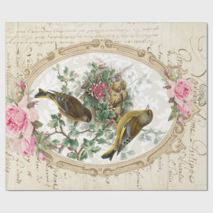 Papel De Presente Papel cor-de-rosa 30" das coisas efêmeras 60lb