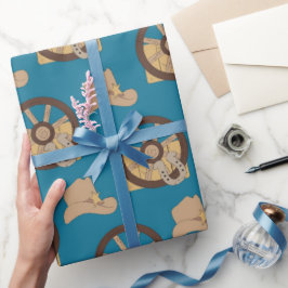 Papel De Presente Papel de embalagem brilhante de desenho de desenho