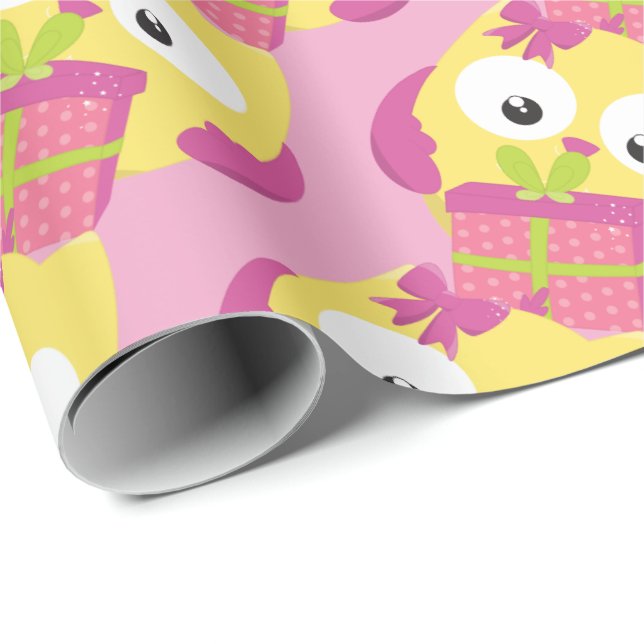 Papel De Presente   Papel de embalagem de Natal feliz (Ponta do rolo)