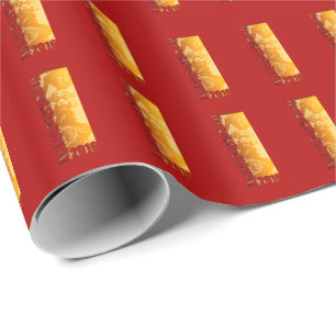 Papel De Presente Papel De Embalagem Para Celebração Do Ano De 2016