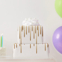 Papel De Presente Papel de embrulhamento de chuva com brilho