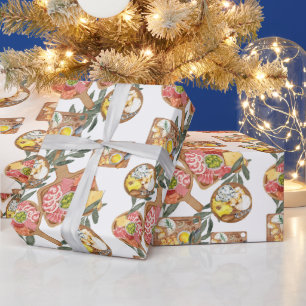 Papel De Presente papel de embrulhamento de conselhos de charcuterie