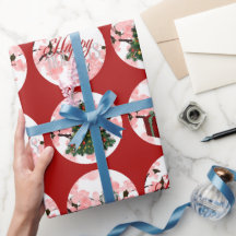 Papel de embrulhamento de Natal
