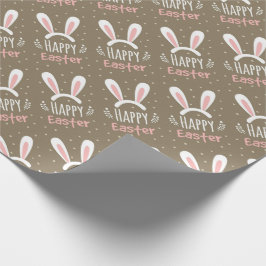 Papel De Presente Papel de embrulhamento de ouvidos de coelho da Pás