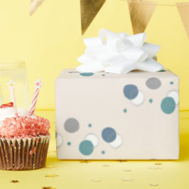 Papel De Presente Papel de embrulhamento de pontos festivos e divert