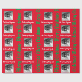 Papel De Presente Papel de embrulhamento de presente de Natal