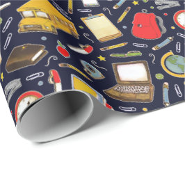 Papel De Presente Papel de embrulhamento de presente para professor