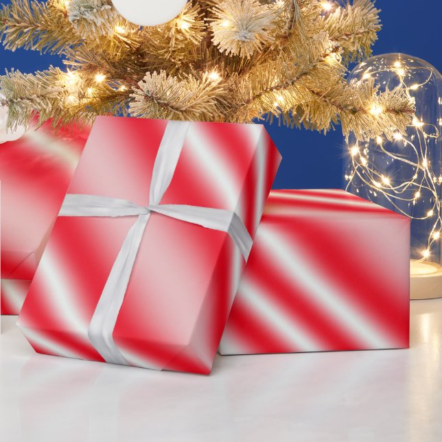 Papel De Presente Papel de embrulhamento em forma de canas brancas e (Feriados)