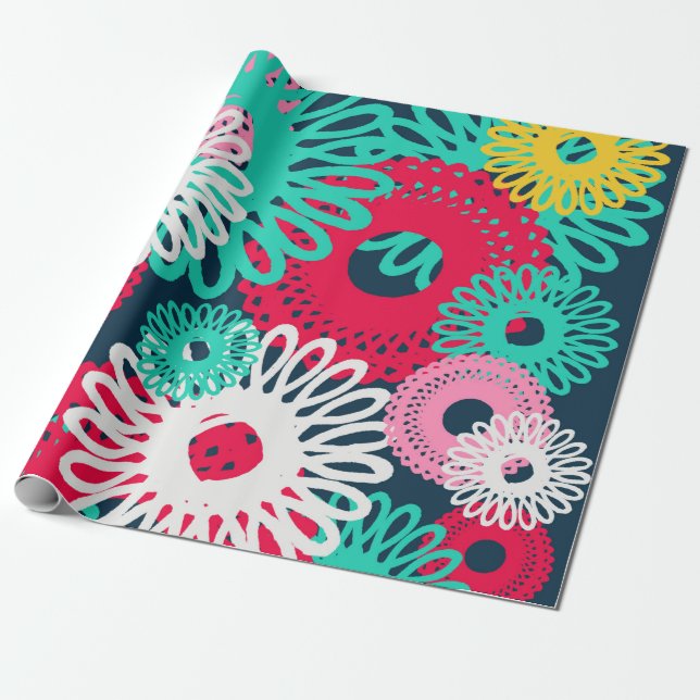 Papel De Presente Papel de embrulhamento noturno de sexta-feira (Desenrolado)