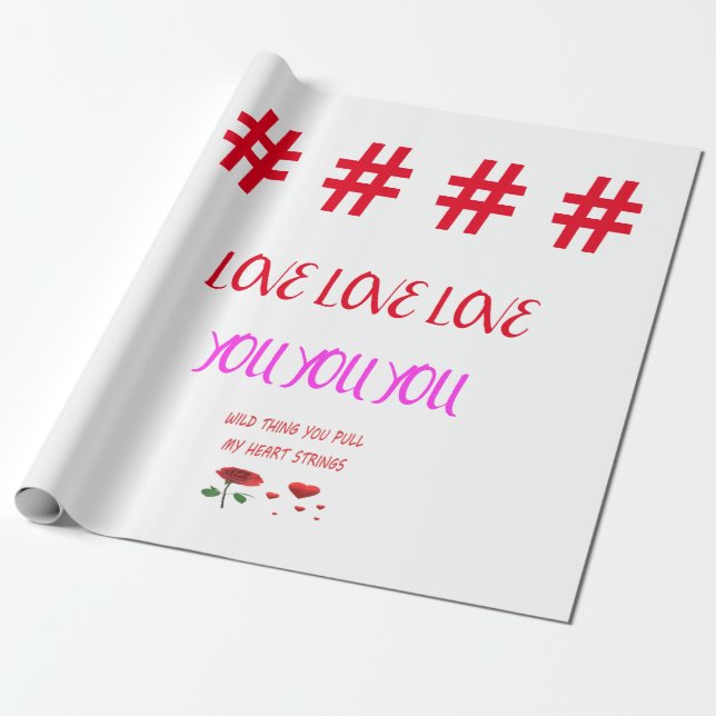 Papel De Presente Papel de empacotamento (Desenrolado)