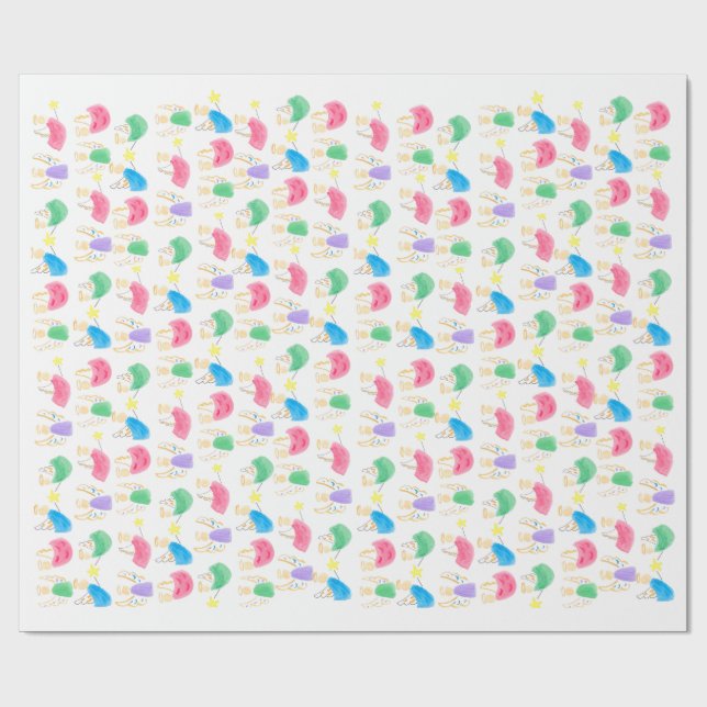 Papel De Presente Papel de empacotamento (Aberto)