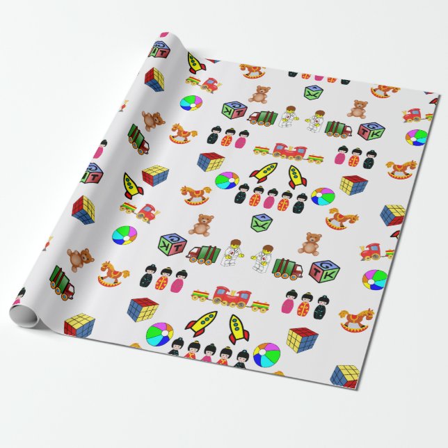 Papel De Presente Papel de empacotamento (Desenrolado)