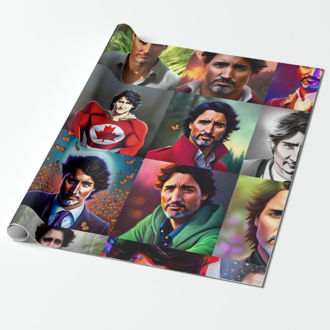 Papel De Presente Papel de empacotamento (Desenrolado)