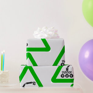 Papel De Presente Papel de empacotamento da máquina de sinais robóti